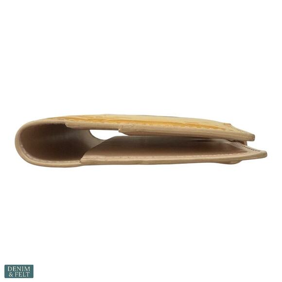 Louis Vuitton Vernis Monogram Compact Wallet Yellow Patent Leather France - Picture 7 of 11